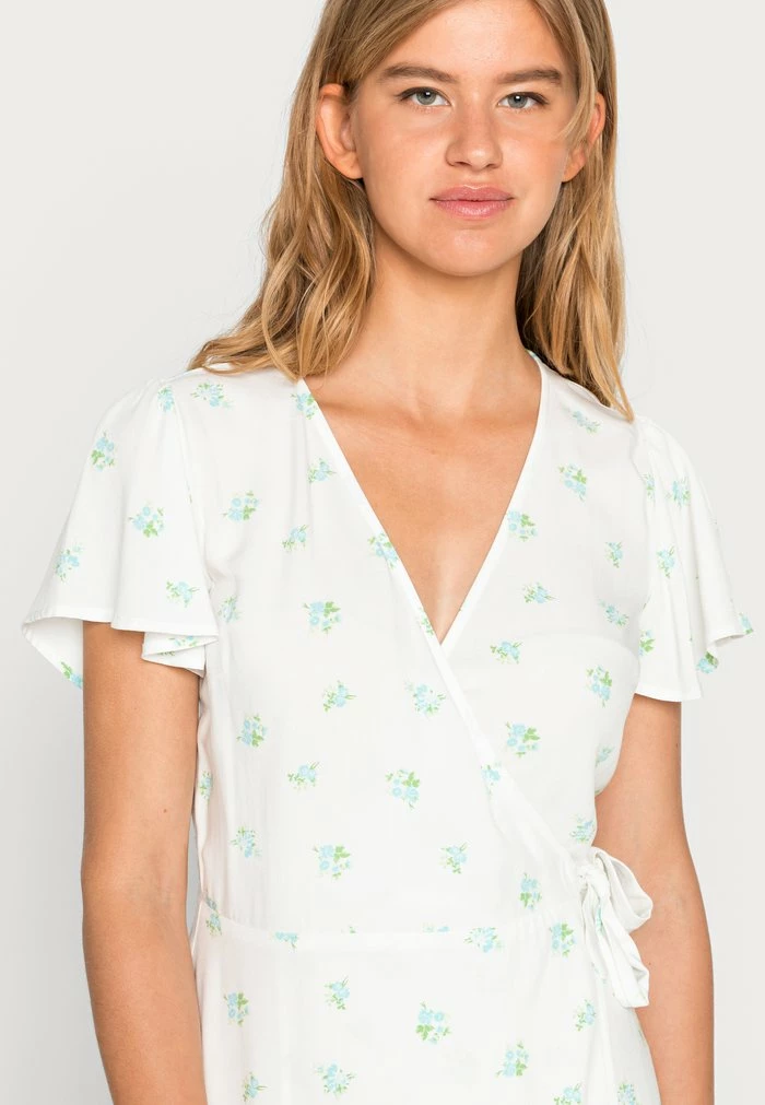 Even&Odd Day Dress - White/blue 7 Even&Odd Day Dress - White/blue - Image 5