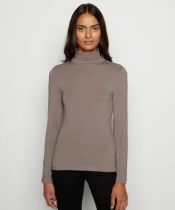 Even&Odd 2 PACK - Long Sleeved Top - Black - Grey -Even&Odd Sales Store c4d2176e0df247eaa9a48badf4597e0d