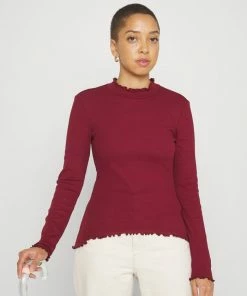 Even&Odd Long Sleeved Top - Red -Even&Odd Sales Store c68d508b61624be8b3f8a5d3861f1249