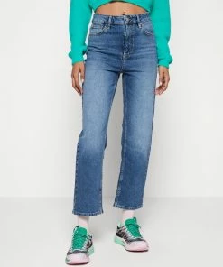 Even&Odd Straight Leg Jeans - Blue Denim