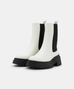 Even&Odd Platform Ankle Boots - White -Even&Odd Sales Store c7a917c17f2644778d00d12eb552245f