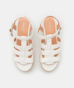 Even&Odd Platform Sandals - White -Even&Odd Sales Store c87d0c41564b493a9bacf27c8fac34e6