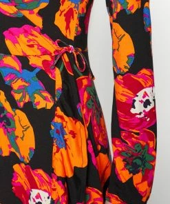 Even&Odd Jersey Dress - Black/red/orange 13 Even&Odd Jersey Dress - Black/red/orange -Even&Odd Sales Store c88e3f20b6ac488e9cf616d38e236675