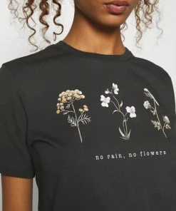 Even&Odd Print T-shirt - Anthracite -Even&Odd Sales Store c9137cfb33bf487697e89f57ec12a953