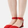 Even&Odd DISNEY MICKEY MOUSE - Ankle Strap Ballet Pumps - Red -Even&Odd Sales Store ca17c12a95764a69936b949f58f500f1