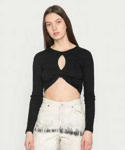 Even&Odd Long Sleeved Top - Black
