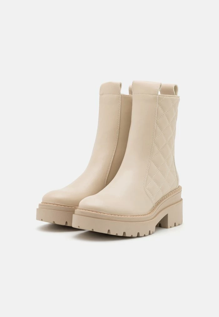 Even&Odd Platform Ankle Boots - Off White 5 Even&Odd Platform Ankle Boots - Off White - Image 3