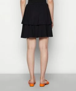 Even&Odd A-line Skirt - Black/brown -Even&Odd Sales Store cb701553ad3148ab836ecda2e9fb0544