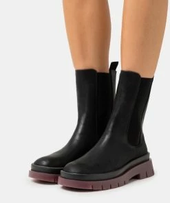 Even&Odd Platform Ankle Boots - Black