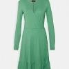 Even&Odd Jersey Dress - Green -Even&Odd Sales Store cce315119d6449f49af5ee502fef42e8