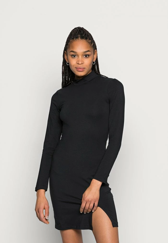 Even&Odd Jersey Dress - Black 3 Even&Odd Jersey Dress - Black