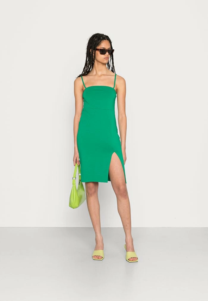 Even&Odd Jersey Dress - Green 4 Even&Odd Jersey Dress - Green - Image 2