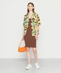 Even&Odd Shift Dress - Dark Brown 8 Even&Odd Shift Dress - Dark Brown -Even&Odd Sales Store cf026e13650e4276a3908bc5051fb420