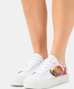 Even&Odd DISNEY PRINCESS GIRLS POWER - Trainers - White/multi-coloured