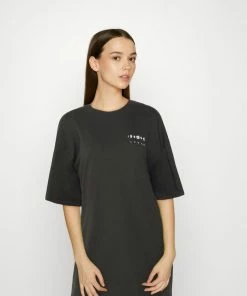 Even&Odd Print T-shirt - Anthracite
