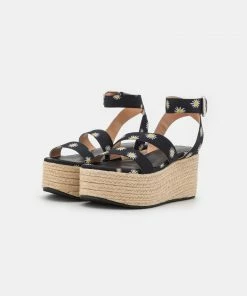Even&Odd Platform Sandals - Black -Even&Odd Sales Store d091f2417508403fa0322372a88e8aa4