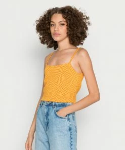 Even&Odd Top - Orange/yellow