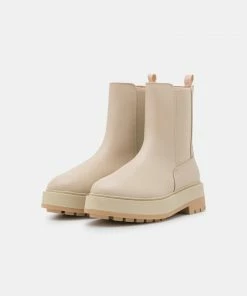 Even&Odd Platform Ankle Boots - Off-white -Even&Odd Sales Store d117a95ced8a463bb06284496084f354