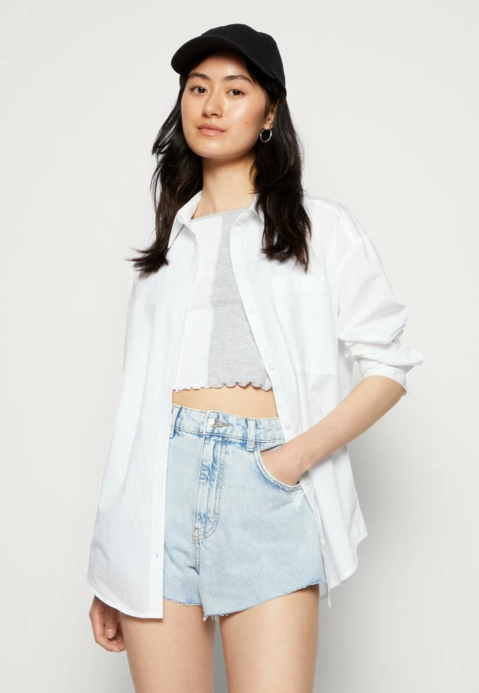 Even&Odd Top - White/mottled Light Grey 6 Even&Odd Top - White/mottled Light Grey - Image 4