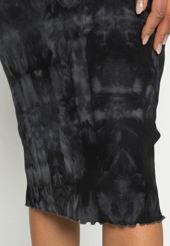 Even&Odd DRESS - Day Dress - Black / Grey / White 7 Even&Odd DRESS - Day Dress - Black / Grey / White - Image 5