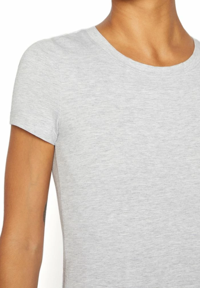 Even&Odd Jersey Dress - Mottled Light Grey 8 Even&Odd Jersey Dress - Mottled Light Grey - Image 6