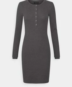 Even&Odd Day Dress - Mottled Dark Grey