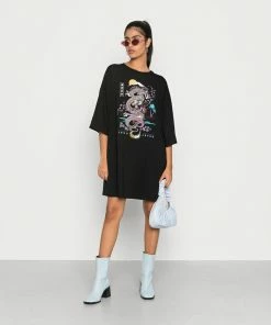 Even&Odd Jersey Dress - Black/multi Coloured 8 Even&Odd Jersey Dress - Black/multi Coloured -Even&Odd Sales Store d566cb9a9e9240fdbff76b20fb2ed351