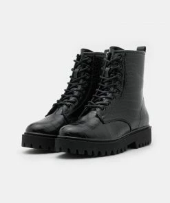 Even&Odd WINTER BOOT COMFORT - Platform Ankle Boots - Black -Even&Odd Sales Store d5897e9033f34fe0997dbd349abbd3d9
