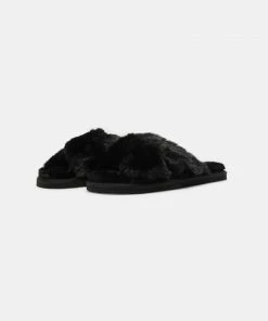 Even&Odd Slippers - Black -Even&Odd Sales Store d5d4ed67932e4f6bb06b589eca646e85