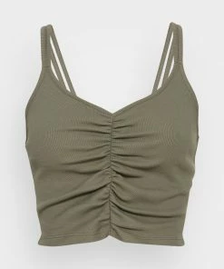 Even&Odd Top - Khaki -Even&Odd Sales Store d685a067fbc34feb9c4176327b3c451c