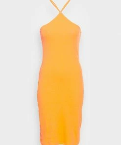 Even&Odd Jersey Dress - Dark Yellow -Even&Odd Sales Store d6d16e559ef744f5922150b6afeb7157
