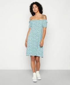 Even&Odd Day Dress - Blue/white