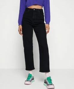 Even&Odd Straight Leg Jeans - Black Denim