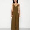 Even&Odd Maxi Dress - Olive -Even&Odd Sales Store d81c94fb129844e4a0014228740421c2