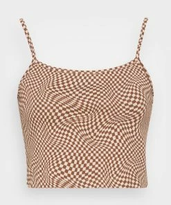 Even&Odd Top - Brown/beige 10 Even&Odd Top - Brown/beige -Even&Odd Sales Store d82d4c3e0f7f4d7db20fa464cff3d845