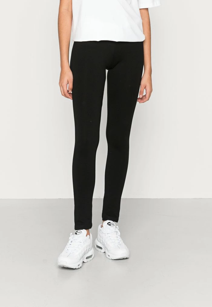 Even&Odd 3 PACK - Leggings - Trousers - Black 4 Even&Odd 3 PACK - Leggings - Trousers - Black - Image 2