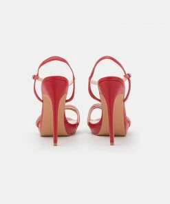 Even&Odd LEATHER - High Heeled Sandals - Red -Even&Odd Sales Store db029da835b043e79ccf8cdf6c430aca