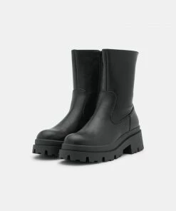 Even&Odd Platform Ankle Boots - Black -Even&Odd Sales Store dbe830a41438484eb4abc382c4475891