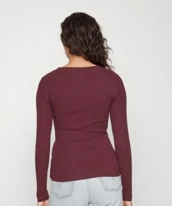 Even&Odd Long Sleeved Top - Purple -Even&Odd Sales Store dc249e77d4e345efbbb27e0d7145ccac