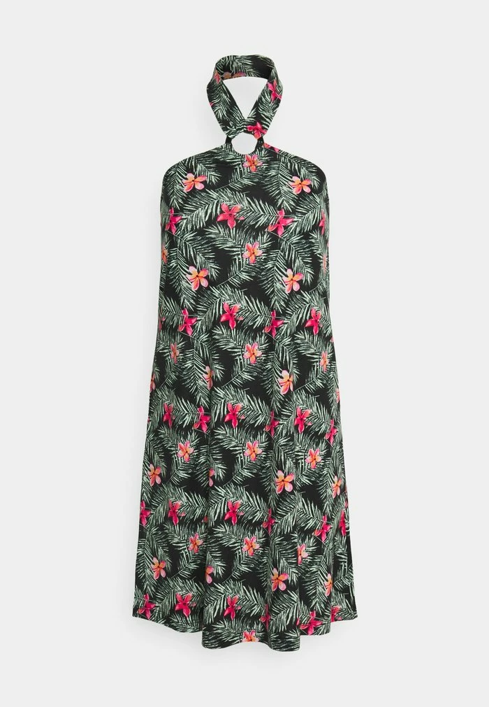 Even&Odd Day Dress - Black/multi-coloured 8 Even&Odd Day Dress - Black/multi-coloured - Image 6