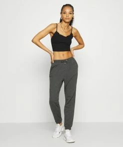 Even&Odd REGULAR FIT JOGGERS - Tracksuit Bottoms - Mottled Grey -Even&Odd Sales Store dc849b94741c430bbfcc2b6c0deee264