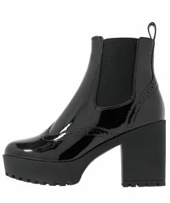 Even&Odd High Heeled Ankle Boots - Black -Even&Odd Sales Store dd60740ba18f4ce9886621994c16a461
