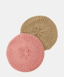 Even&Odd 2 PACK - Beanie - Pink/light Grey