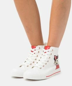 Even&Odd DISNEY MINNIE MOUSE - High-top Trainers - White/red