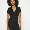 Even&Odd Jersey Dress - Black -Even&Odd Sales Store df23cc54f57144c58e2582f40db78f44