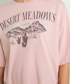 Even&Odd Print T-shirt - Pink -Even&Odd Sales Store df5cf6849ceb4bb78ea79d827e8de1ca