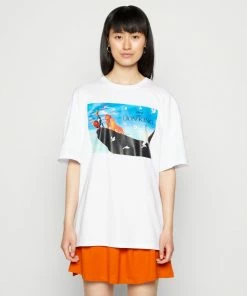 Even&Odd Print T-shirt - White