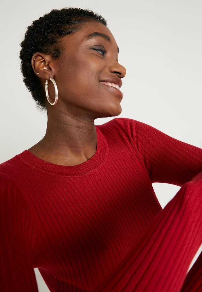 Even&Odd Jumper - Dark Red 6 Even&Odd Jumper - Dark Red - Image 4