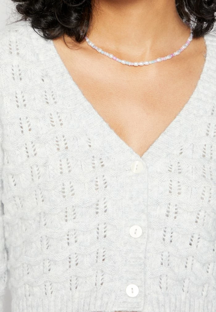 Even&Odd Cardigan - Mottled Light Grey 8 Even&Odd Cardigan - Mottled Light Grey - Image 6