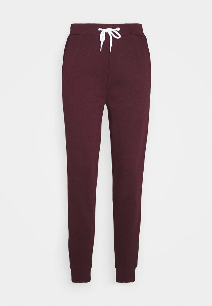Even&Odd Regular Fit Jogger With Contrast - Tracksuit Bottoms - Dark Red 6 Even&Odd Regular Fit Jogger With Contrast - Tracksuit Bottoms - Dark Red - Image 4
